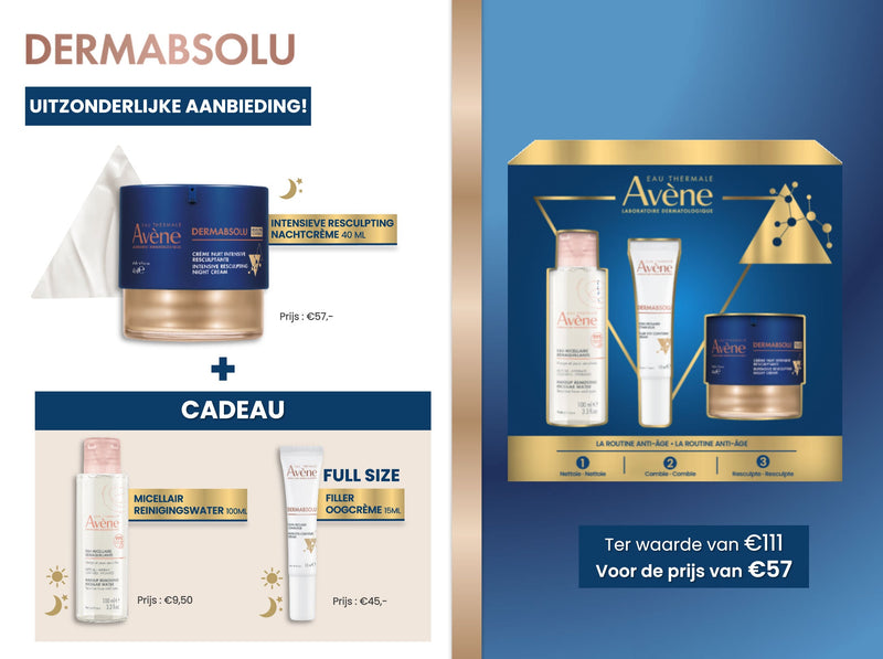 Dermatheek GEZICHT PRE-ORDER - LIMITED EDITION AVÈNE DERMABSOLU CADEAUDOOS Dermatheek