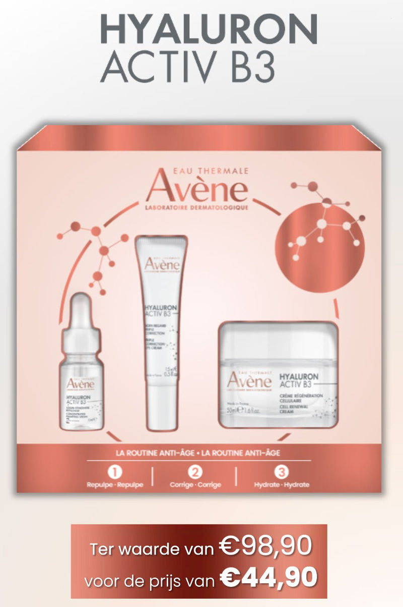 Dermatheek GEZICHT PRE-ORDER - LIMITED EDITION AVÈNE HYALURON ACTIV B3 CADEAUDOOS Dermatheek