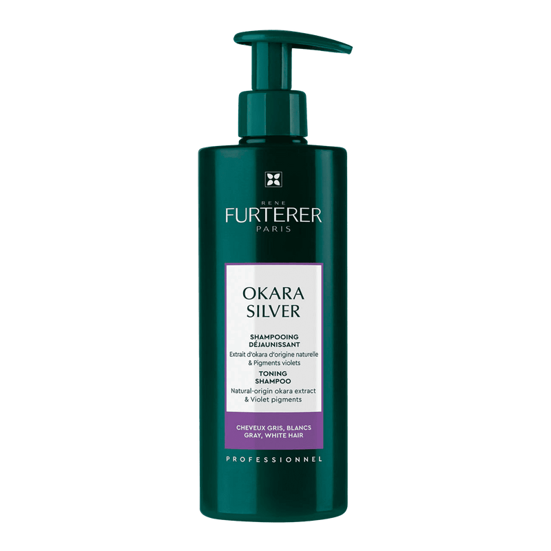 René Furterer 500 ml pompflacon salonverpakking René Furterer - OKARA Zilvershampoo Dermatheek