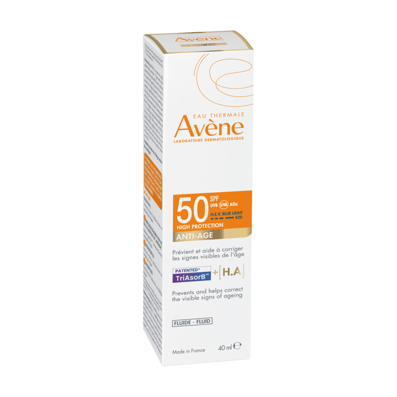 Eau Thermale Avène ZON Avène SUN SPF 50 FLUIDE ANTI-AGE Dermatheek