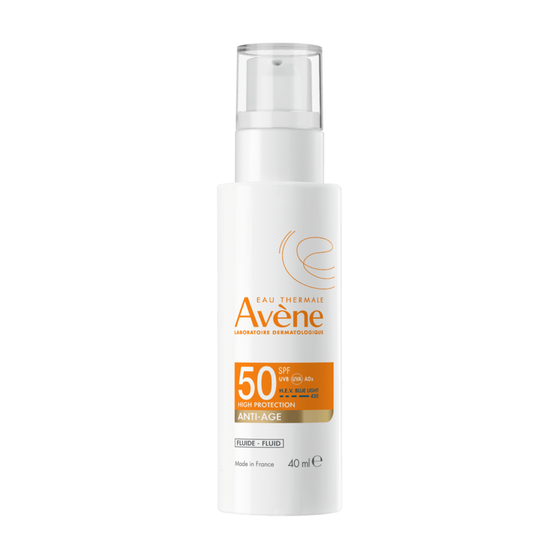 Eau Thermale Avène ZON Avène SUN SPF 50 FLUIDE ANTI-AGE Dermatheek