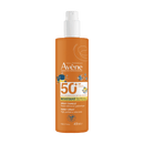 Eau Thermale Avène ZON 400 ml familie spray Avène SUN SPF 50+ Spray voor Kinderen Dermatheek