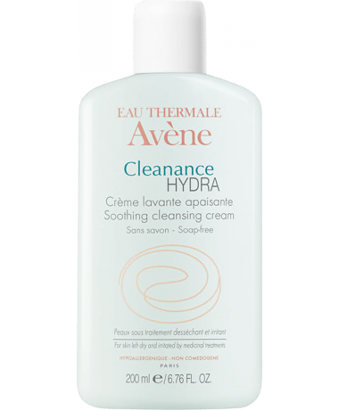 Eau Thermale Avène GEZICHT 200ml Avène CLEANANCE HYDRA Verzachtende Wascrème Dermatheek