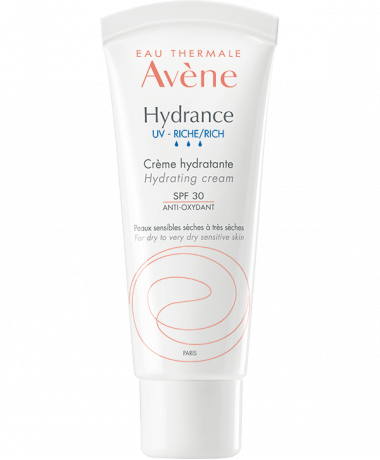 Eau Thermale Avène GEZICHT Avène HYDRANCE UV Rijke hydraterende crème met SPF Dermatheek
