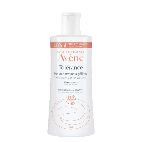 Eau Thermale Avène GEZICHT 400 ml Avène TOLÉRANCE CONTROL Reinigende Gel Lotion Dermatheek