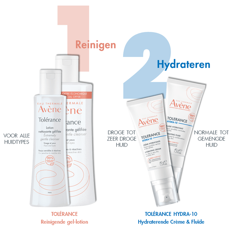 Eau Thermale Avène GEZICHT Avène TOLÉRANCE HYDRA 10 Hydraterende Crème Dermatheek