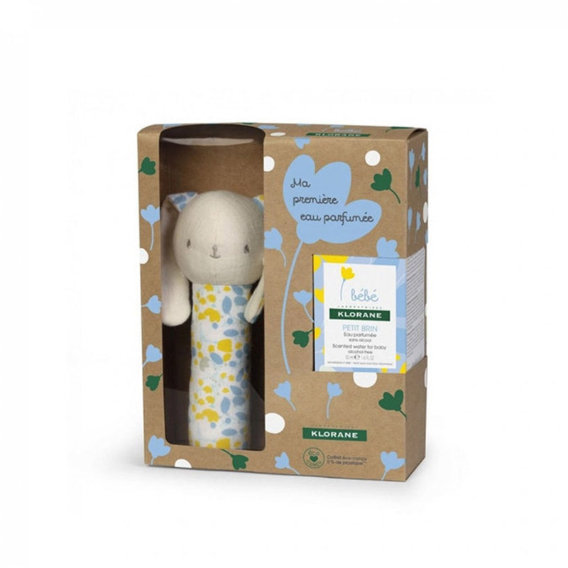 Klorane Klorane BABY CALENDULA Geparfumeerd Water GIFTSET met knuffel Dermatheek