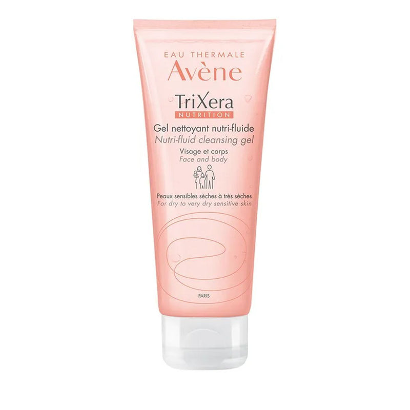 Eau Thermale Avène LICHAAM 100 ml tube Avène TRIXERA NUTRITION Nutrifluid Reinigingsgel Dermatheek