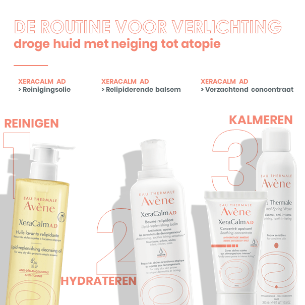 Eau Thermale Avène LICHAAM Avène XERACALM A.D. Vetinbrengende Balsem Dermatheek