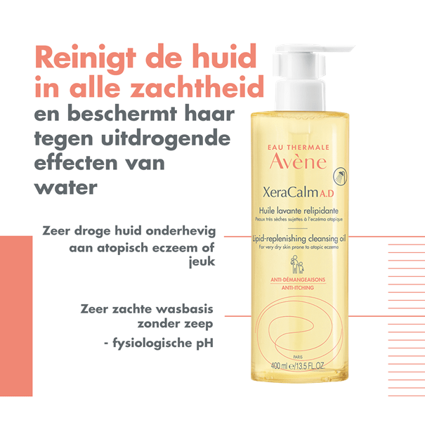 Eau Thermale Avène LICHAAM Avène XERACALM A.D. Voedende Doucheolie Dermatheek