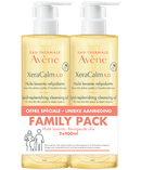 Eau Thermale Avène LICHAAM DUO Family 2 x 400 ml Avène XERACALM A.D. Voedende Doucheolie Dermatheek